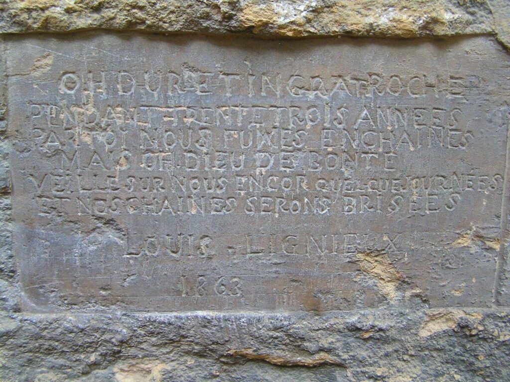 Épitaphe Louis Ligneux - 1863