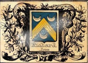 Blaon famille Richard la Barollière