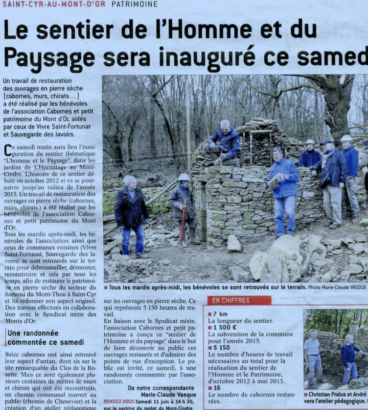 Article du Progrès du 8 juin 2016